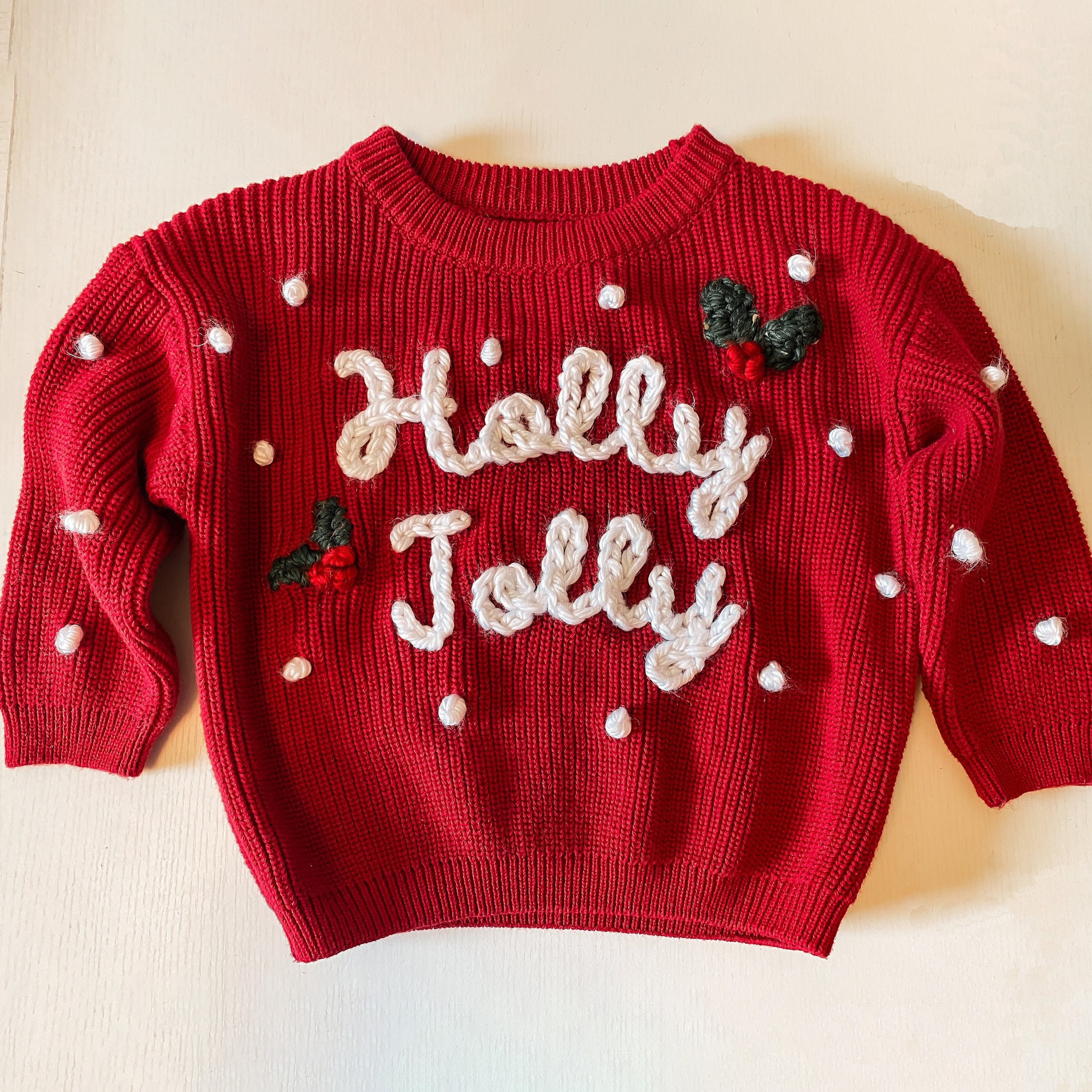 Give The Gift of Love With Our Hand-Embroidered, Personalized Newborn Sweaters!