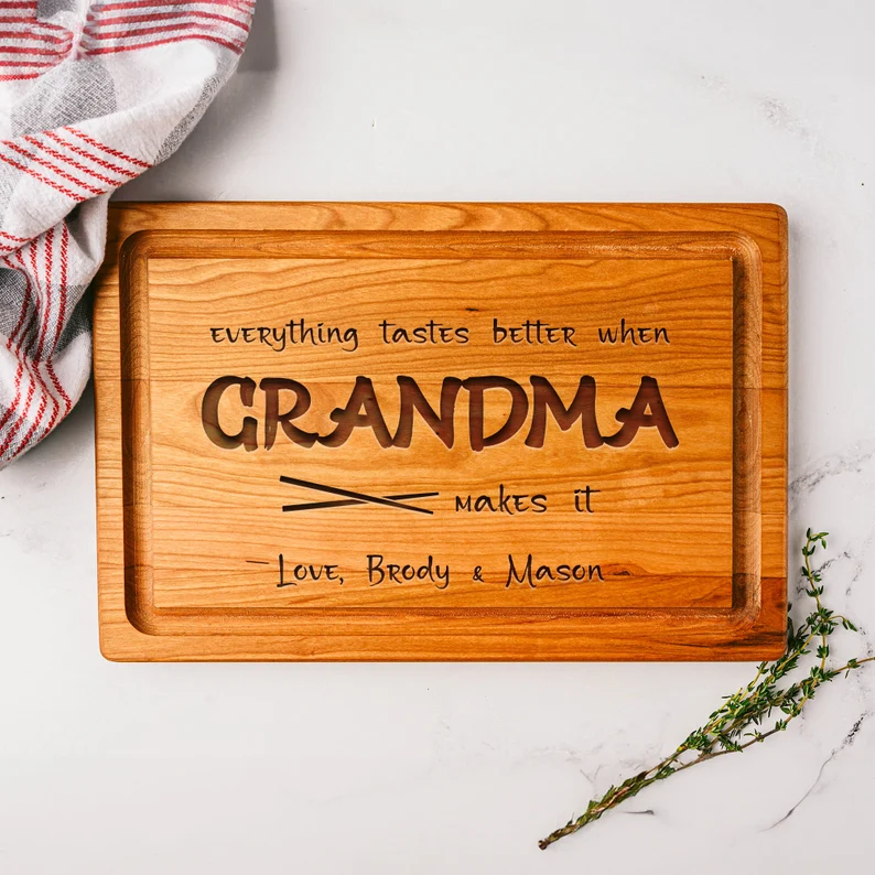 Personalized Cutting Boards Ideal Gift for Mother's Day