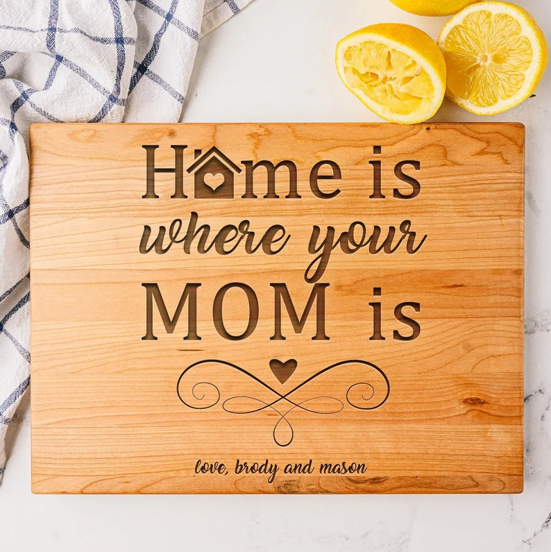 Personalized Cutting Boards Ideal Gift for Mother's Day
